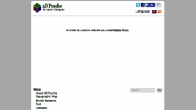 What 3dpsyche.com website looked like in 2017 (6 years ago)
