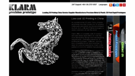 What 3dprintingchina.com website looked like in 2017 (6 years ago)