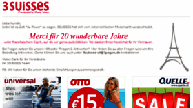 What 3suisses.at website looked like in 2017 (6 years ago)