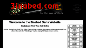 What 3inabed.com website looked like in 2017 (6 years ago)