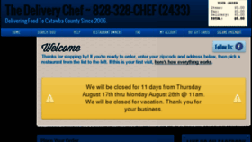 What 328chef.com website looked like in 2017 (6 years ago)