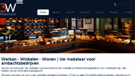 What 3wmakelaars.nl website looked like in 2017 (6 years ago)