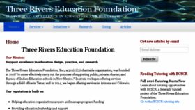 What 3riversed.org website looked like in 2017 (6 years ago)