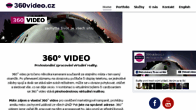 What 360video.cz website looked like in 2017 (6 years ago)