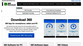 What 360download.org website looked like in 2017 (6 years ago)