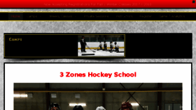 What 3zoneshockey.com website looked like in 2017 (6 years ago)