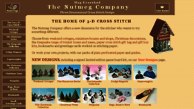 What 3dcrossstitch.co.uk website looked like in 2017 (6 years ago)