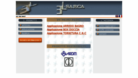 What 3lsarca.it website looked like in 2017 (6 years ago)