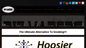 What 317vapers.com website looked like in 2017 (6 years ago)