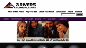 What 3rivers.net website looked like in 2017 (6 years ago)