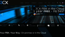 What 3cx.asia website looked like in 2017 (7 years ago)