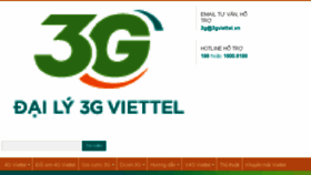 What 3gviettel.vn website looked like in 2018 (6 years ago)