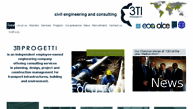 What 3tiprogetti.it website looked like in 2018 (6 years ago)