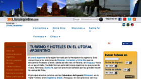 What 365litoralargentino.com website looked like in 2018 (6 years ago)