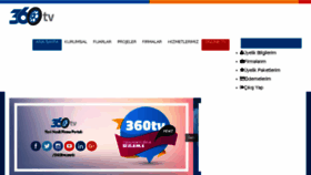 What 360tv.com.tr website looked like in 2018 (7 years ago)