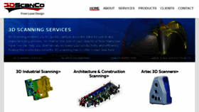 What 3dscanco.com website looked like in 2018 (6 years ago)