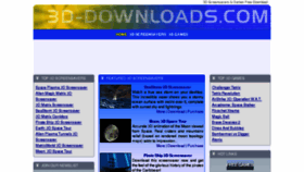 What 3d-downloads.com website looked like in 2018 (6 years ago)