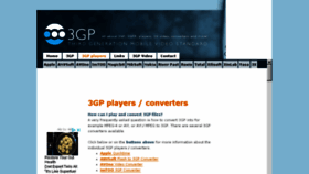 What 3gp.com website looked like in 2018 (6 years ago)