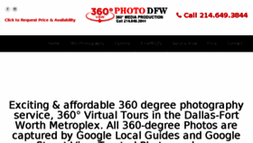 What 360photodfw.com website looked like in 2018 (6 years ago)