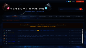 What 343industries.org website looked like in 2018 (5 years ago)