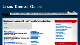 What 360korea.com website looked like in 2011 (12 years ago)