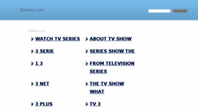 What 3tvseries.com website looked like in 2018 (5 years ago)
