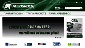 What 3rresources.com website looked like in 2018 (5 years ago)