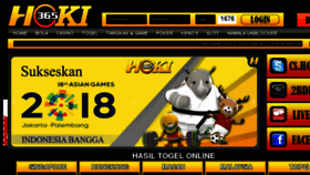 What 365hoki.com website looked like in 2018 (5 years ago)