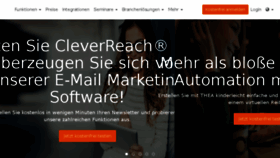 What 35833.cleverreach.de website looked like in 2018 (5 years ago)