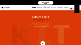 What 3dsimo.com website looked like in 2018 (5 years ago)