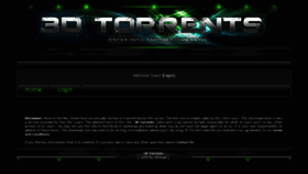 What 3dtorrents.org website looked like in 2018 (5 years ago)