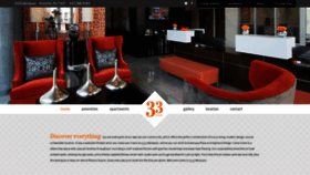 What 33thirtythree.com website looked like in 2018 (5 years ago)