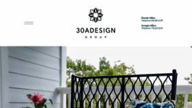 What 30adesigngroup.com website looked like in 2018 (5 years ago)