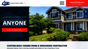 What 3dconstructionwi.com website looked like in 2018 (5 years ago)