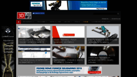 What 3dcad.pl website looked like in 2018 (5 years ago)