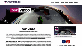 What 360video.cz website looked like in 2018 (5 years ago)