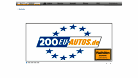 What 300eu-autos.de website looked like in 2018 (5 years ago)