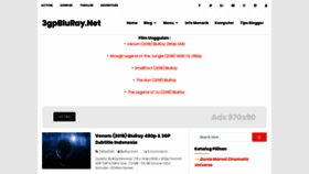 What 3gpbluray.net website looked like in 2018 (5 years ago)