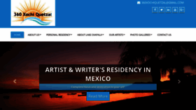 What 360xochiquetzal.com website looked like in 2018 (5 years ago)