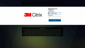 What 3mcitrix.mmm.com website looked like in 2019 (5 years ago)
