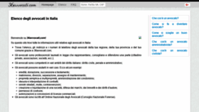 What 36avvocati.com website looked like in 2019 (5 years ago)