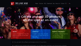 What 3dlivevue.com website looked like in 2019 (5 years ago)