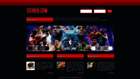 What 333red.com website looked like in 2019 (5 years ago)