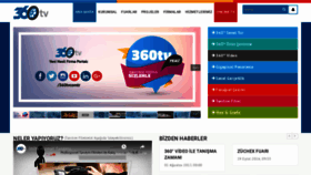 What 360tv.com.tr website looked like in 2019 (7 years ago)