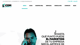 What 3comunicacion.com website looked like in 2019 (4 years ago)