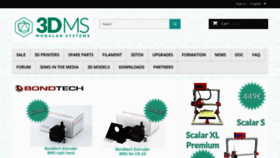 What 3dmodularsystems.com website looked like in 2019 (4 years ago)