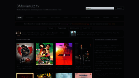 What 3movierulz.tv website looked like in 2019 (4 years ago)