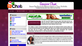 What 321seniorchat.com website looked like in 2019 (4 years ago)