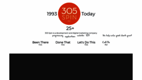 What 305spin.com website looked like in 2019 (4 years ago)