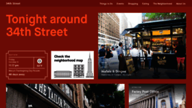 What 34thstreet.org website looked like in 2019 (4 years ago)